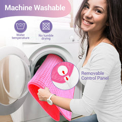 Comfytemp ultra-soft flannel surface feels cozy and comfortable.