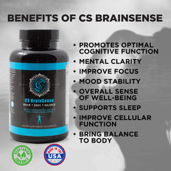 BrainSense CSTek delivery graphic highlighting enhanced mineral absorption