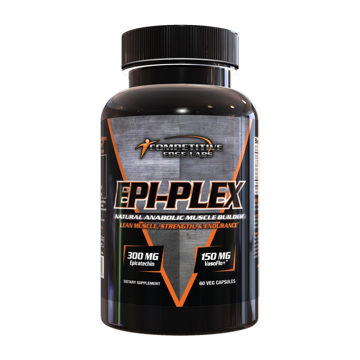 EPI-PLEX bottle-front view by Competitive Edge Labs supports lean muscle goals and strength.