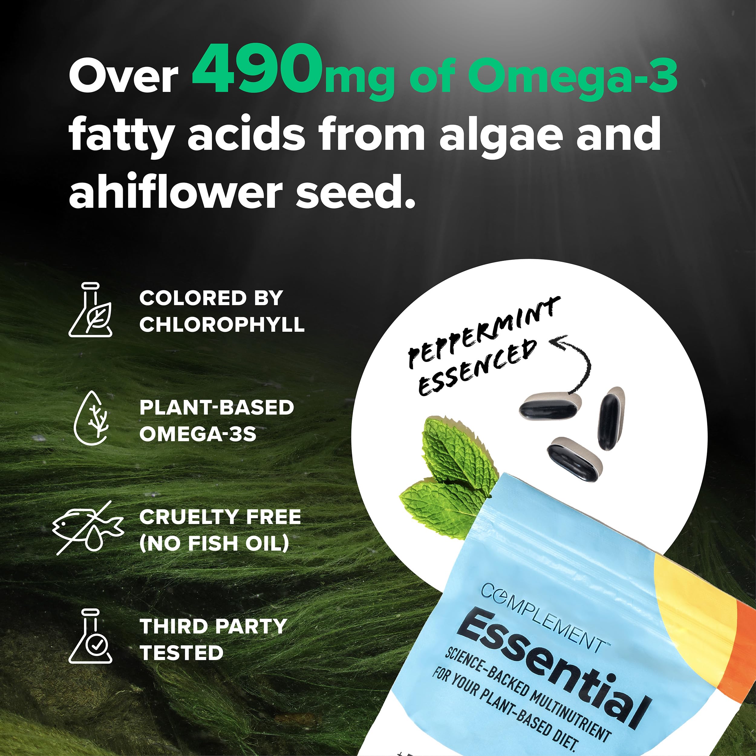 Complement D3 and K2 vitamins with minerals for bone health