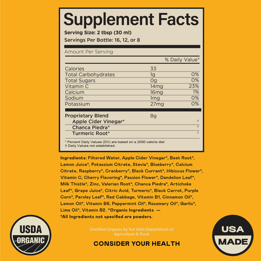Complete Natural Gallbladder Complete label closeup shows natural ingredients and dosing.