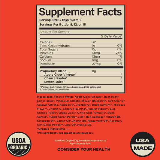 Complete Natural Kidney Complete bottle back shows ingredients and dosage guidance for daily use.