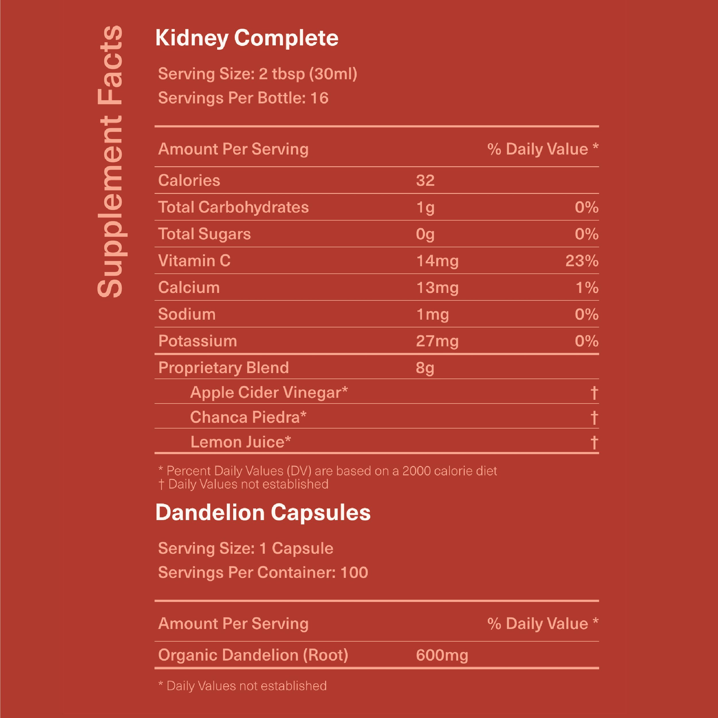 Complete Natural Kidney Complete bottle closeup highlighting liquid concentrate for easy absorption.