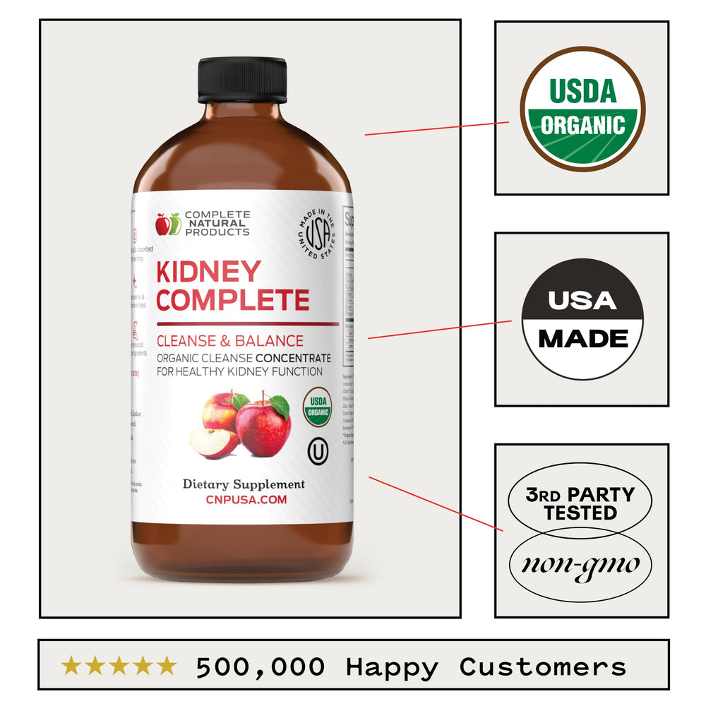 Complete Natural Kidney Complete lemon-slices closeup hints at bright citrus flavor.