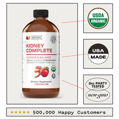 Complete Natural Kidney Complete lemon-slices closeup hints at bright citrus flavor.