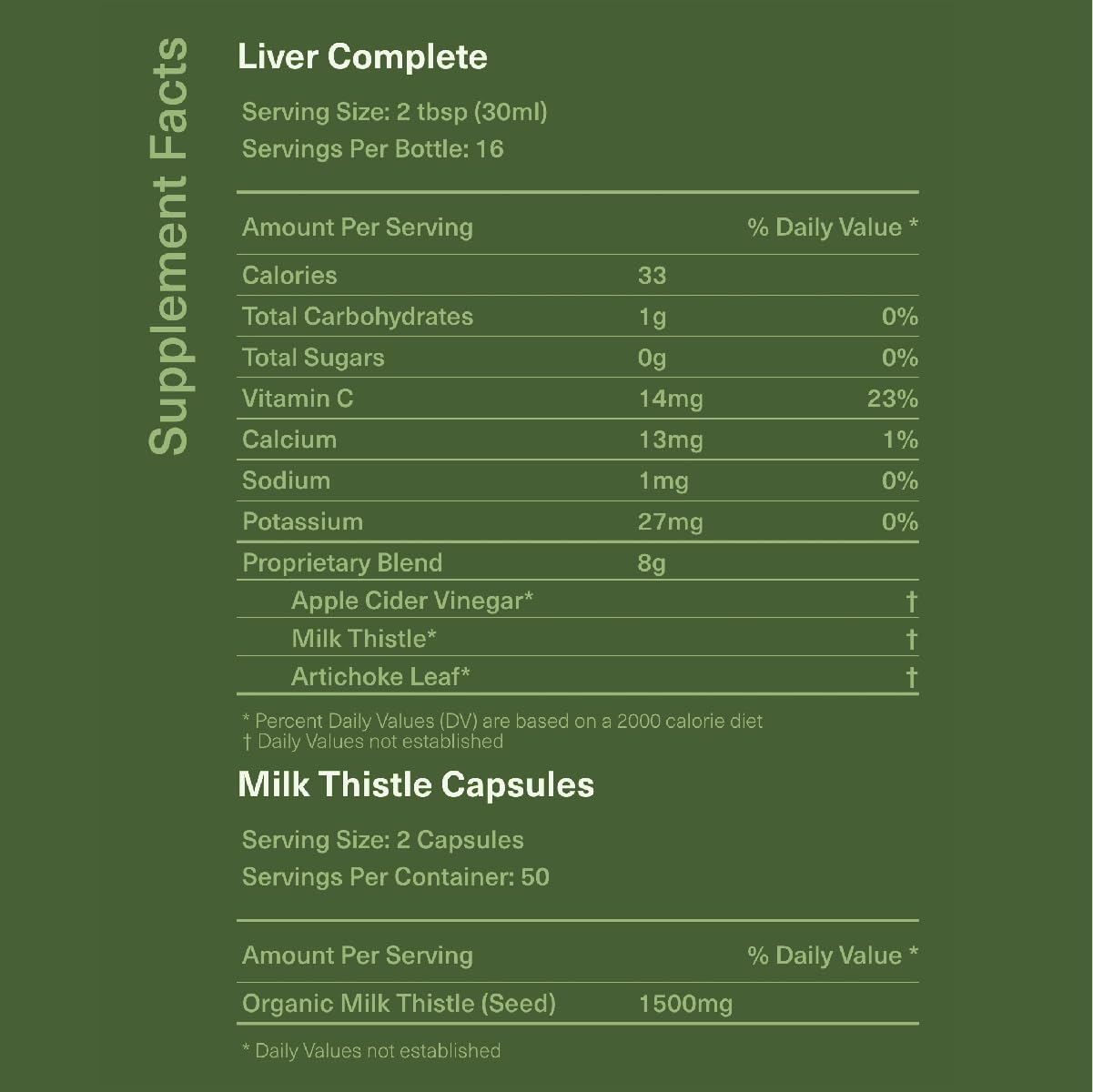 Complete Natural Liver Complete Bundle pour shot illustrating convenient liquid detox delivery
