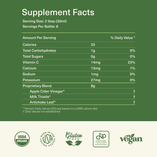 Dropper-ready bottle of Complete Natural Liver Complete Liquid for precise dosing.