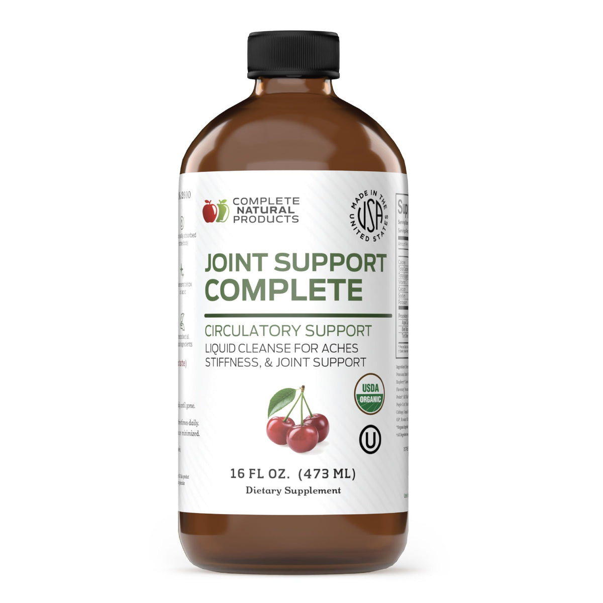 Complete Natural Products Joint Support Complete bottle on table for daily joint comfort