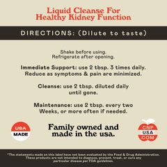 Complete Natural Products Kidney Complete bottle label displays organic certified quality.
