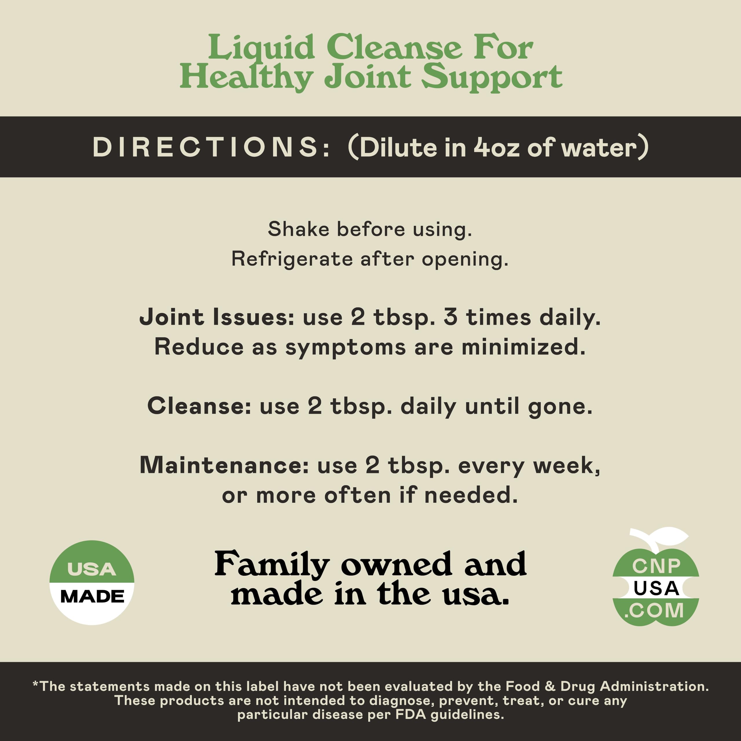 Complete Natural Products organic liquid formula highlighting quick absorption