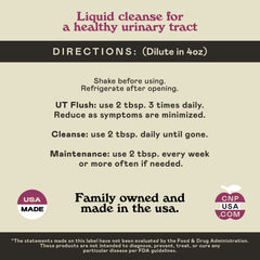Complete Natural Products Urinary Tract Complete liquid form emphasizes high absorption and quick delivery.