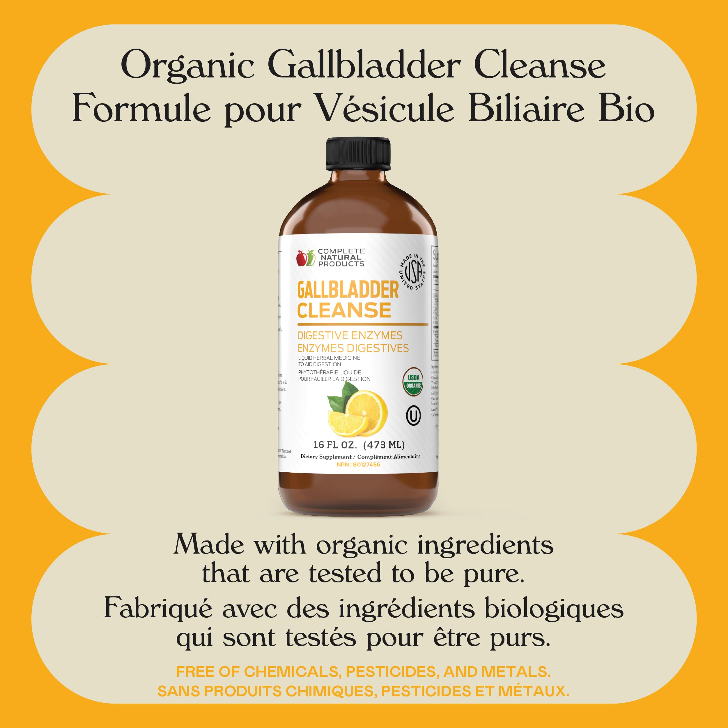 Complete Natural Products turmeric beet milk thistle enzymes close-up, for natural digestive support.