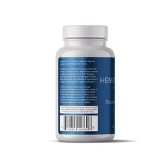Complete Nutrition HemoBalance capsules closeup highlighting easy daily dosing.
