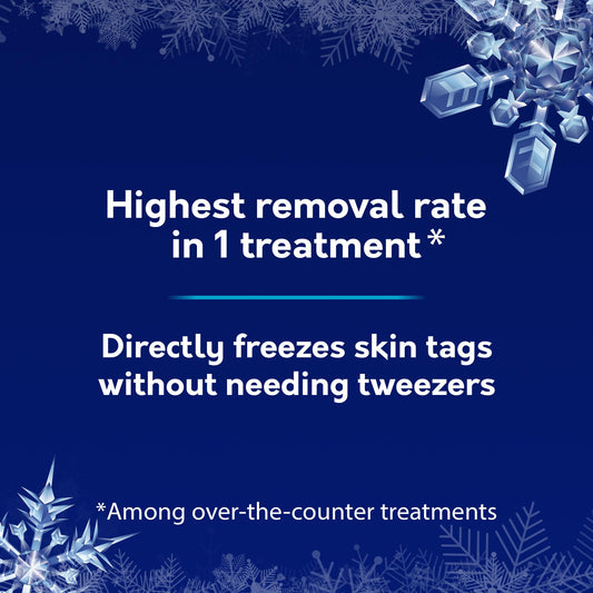 Replacement tips four-pack for versatile treatment of skin tags.