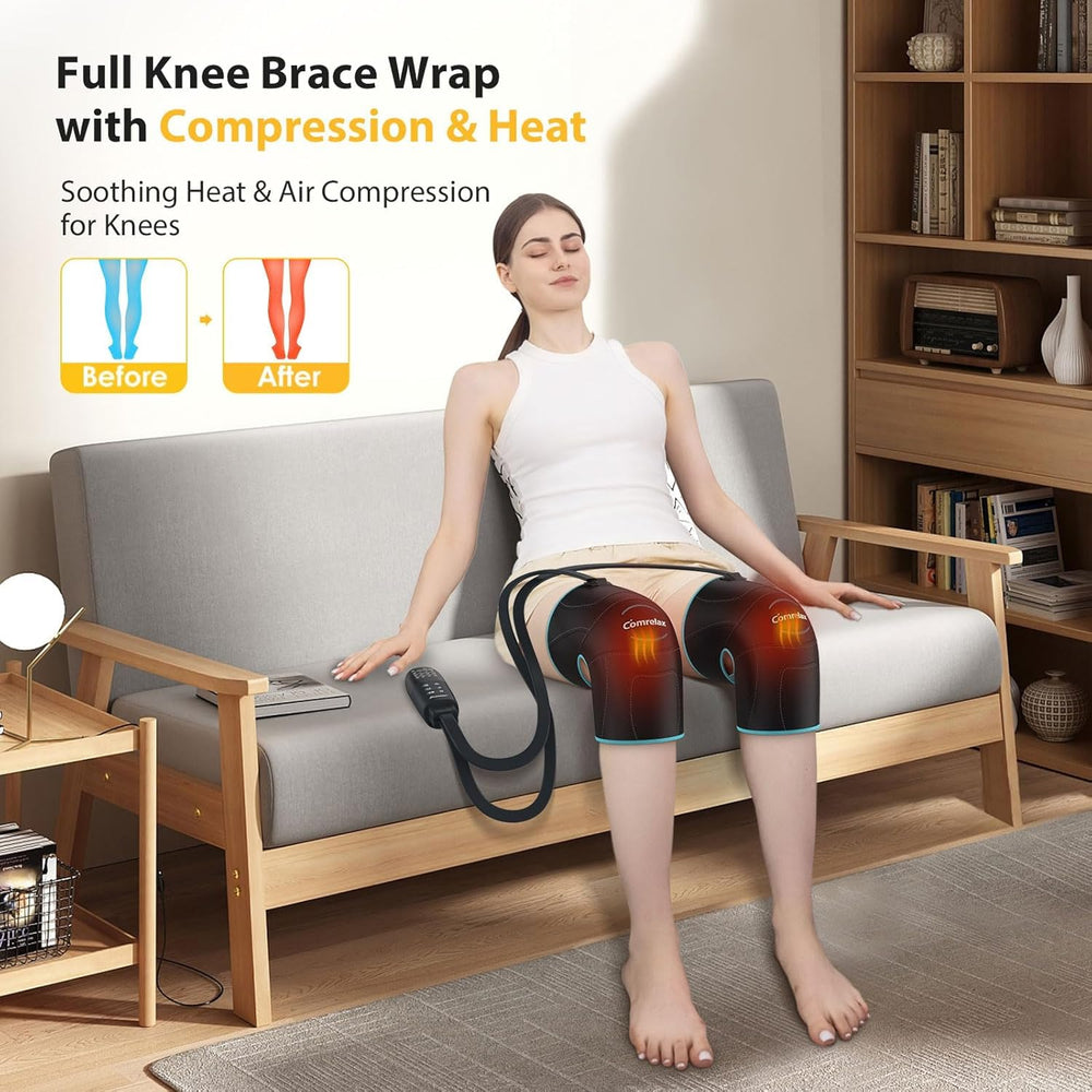 Comrelax 5x2 airbags provide adjustable air pressure for customizable relief.