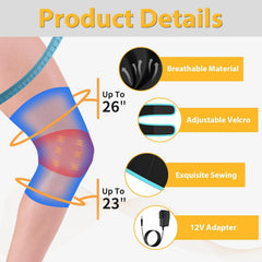 Comrelax adjustable upper calf and lower thigh straps ensure secure fit.