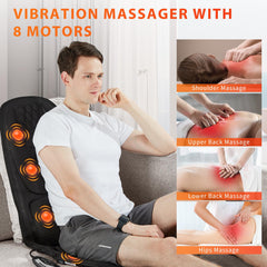 Comrelax chair pad fits office chairs and sofas for portable relaxation at work or home.