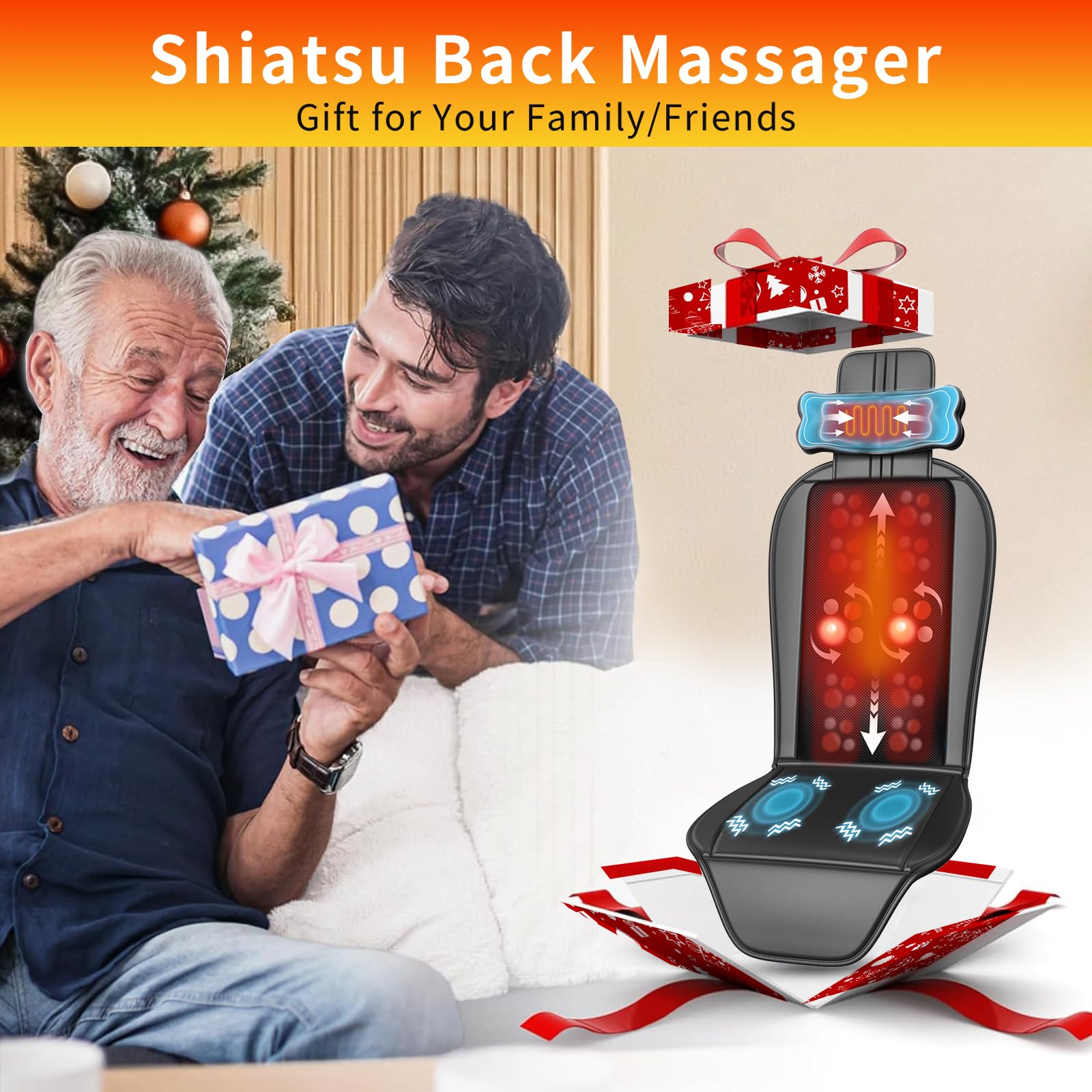 comrelax gift packaging ready massager for family and friends