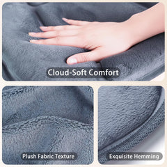 Comrelax heat levels provide warm relief at two adjustable temperatures.