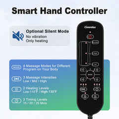 comrelax built-in heating and safety features for safe sessions