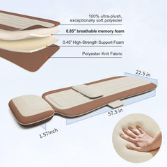 comrelax massage mat on sofa or recliner for convenience