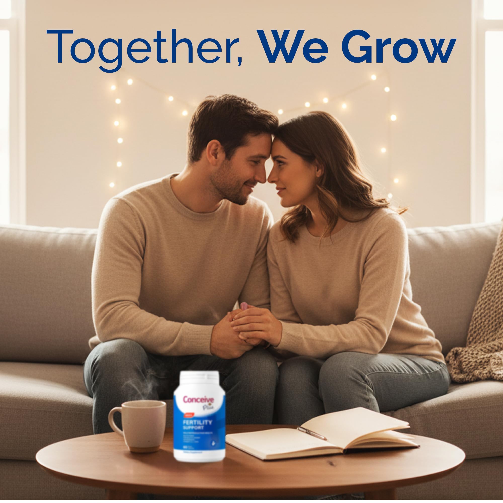 Maca root ingredient visible in Conceive Plus supplement for vitality.