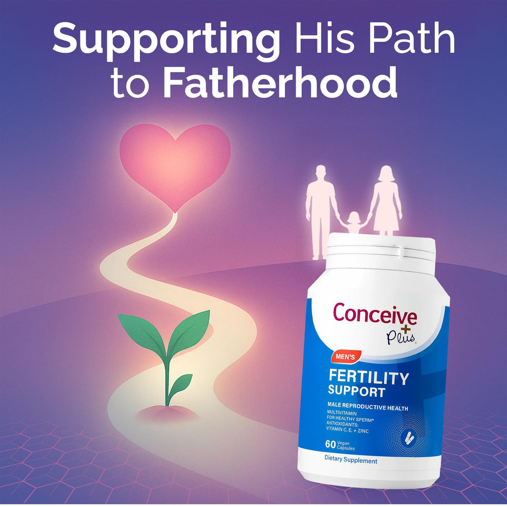 Vitamin D and Selenium components in Conceive Plus for micronutrient support.
