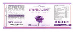 Close-up of Concepta Solutions capsules for hot flashes and mood balance.