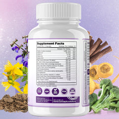 Concepta Solutions menopause packaging highlights USA-made quality.