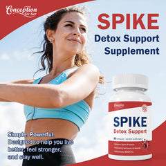 Conception for Her Spike Detox daily routine setup for wellness