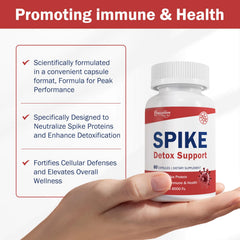 Conception for Her Spike Detox ingredients turmeric, bromelain, and black seed