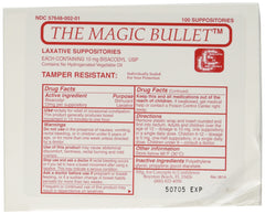Concepts in Confidence Magic Bullet Suppository box for discreet at home use