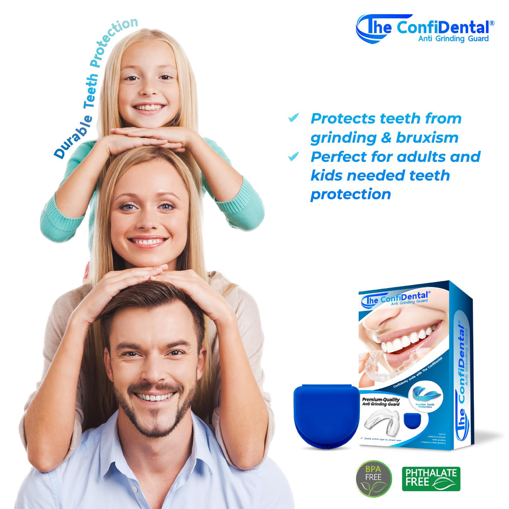 ConfiDental night-use protection supports comfortable sleep and reduced grinding.