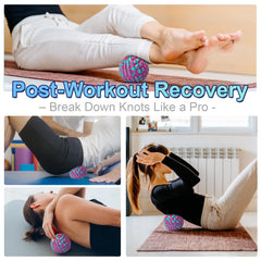 Coniflor massage ball features durable EVA material for everyday use