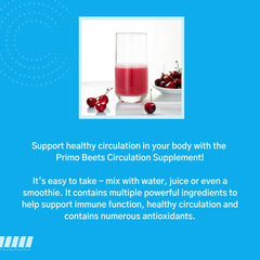 Beet root powder jar with scoop for daily vitality.