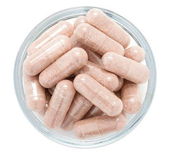 Consult Beaute Caps Pro ingredient panel highlights biotin and collagen.