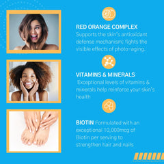 Consult Beaute Caps Pro skin radiance close-up with antioxidants.