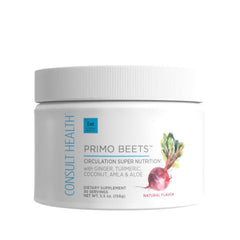 Consult Beaute Primo Beets bottle pour for energy support