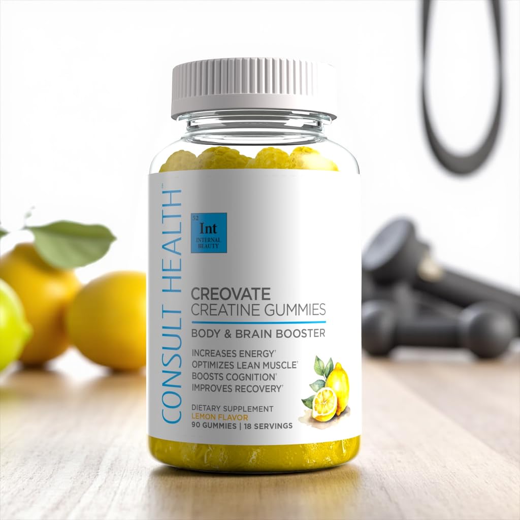 Gluten-free Creovate Gummies pack designed for gluten-free lifestyle.