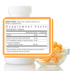 Consult Health Joint Solution bottle showing gluten-free and non-GMO attributes