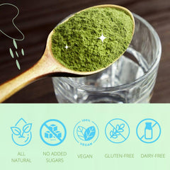 Consult Health Gut-Duction phyto-greens bowl highlights antioxidant-rich greens for vitality.