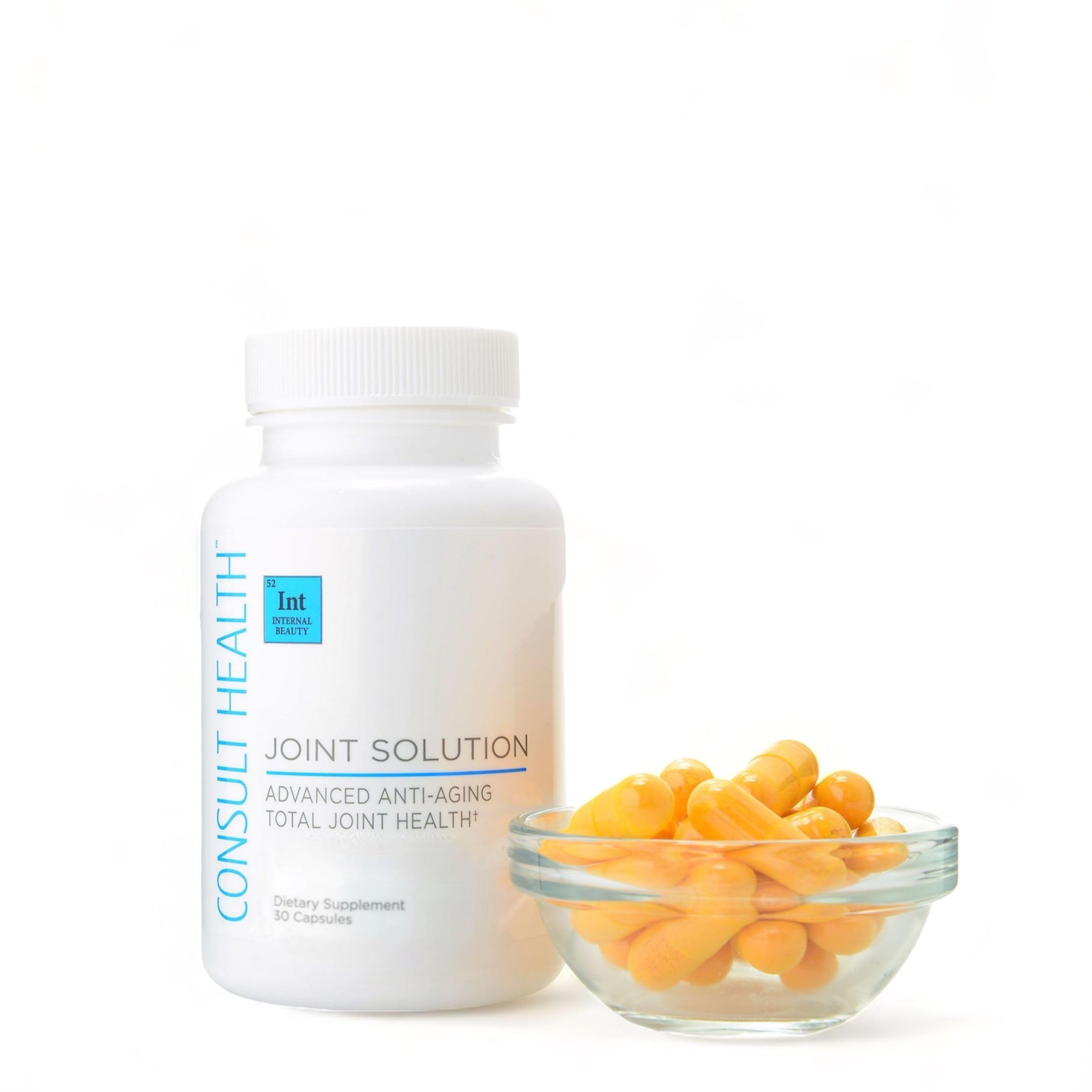 Consult Health Joint Solution bottle front shows the product for joint support and daily use