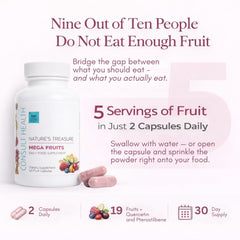 Consult Health Nature's Treasure daily-dose concept with four capsules pictured