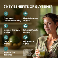 Continual-G skin radiance close-up on bottle label.