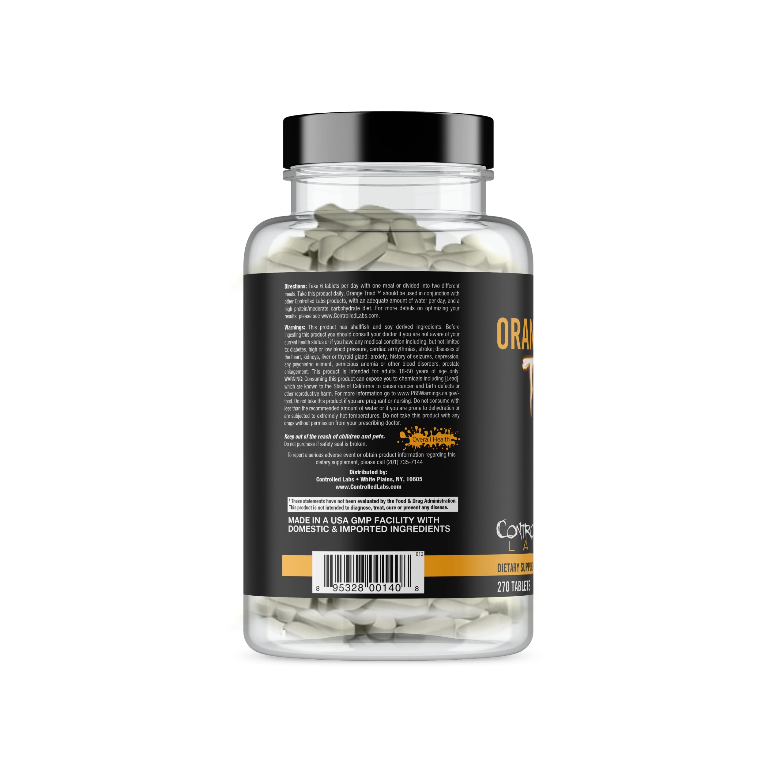 Orange Triad digestive balance imagery highlighting nutrients for daily gut-friendly support.