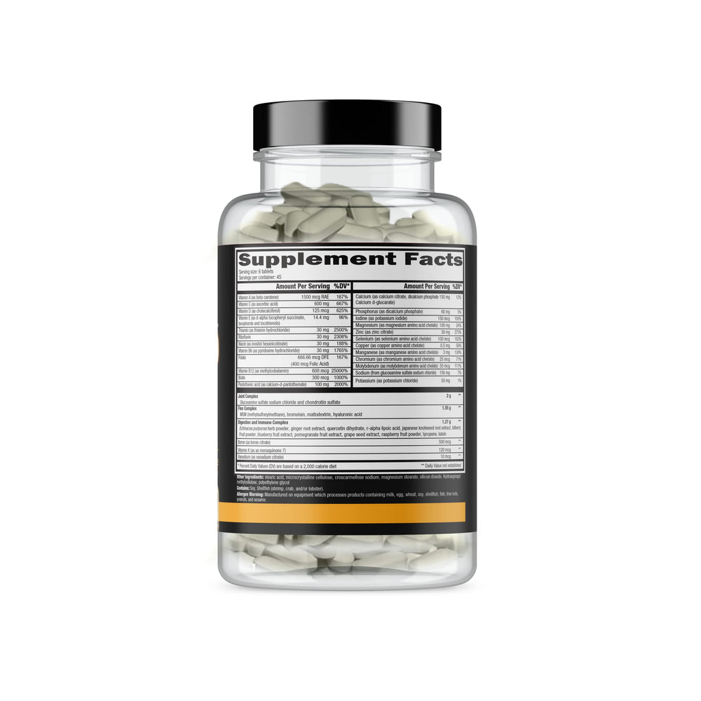 Controlled Labs Orange Triad immune boost visuals communicating immune function support.