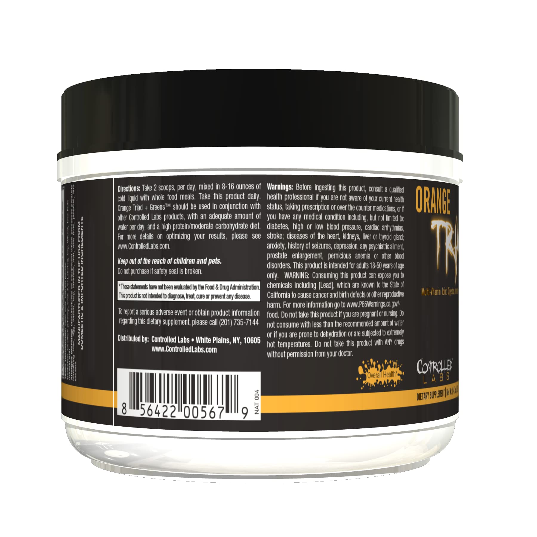 Athlete blending Orange Triad Plus Greens after training for recovery support.