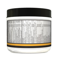 Daily ritual with Orange Triad Plus Greens shown with a glass and scoop.