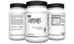 CONTROLLED LABS PROMORE protein bottle shows premium formula for post-workout nutrition.