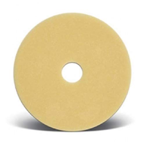 ConvaTec Eakin Cohesive Slims 2-inch donut barrier provides gentle protection around the stoma.
